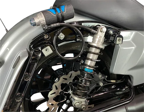 Legend REVO ARC Remote Reservoir Coil Shock Pair Clear Heavy Duty 14in.