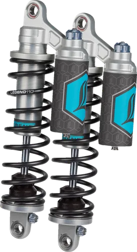 Legend REVO ARC Piggyback Coil Shock Pair Clear 14in.