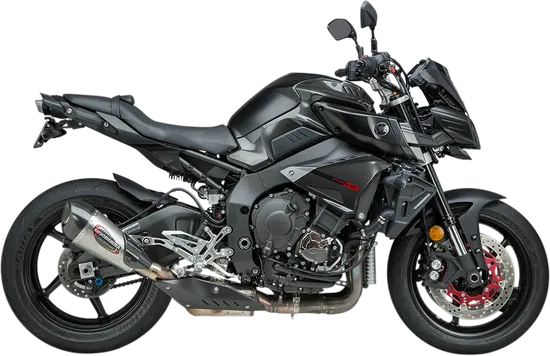 Yosh Alpha T Street Slip On SS Exhaust Pipe Works Yamaha FZ10 MT-10