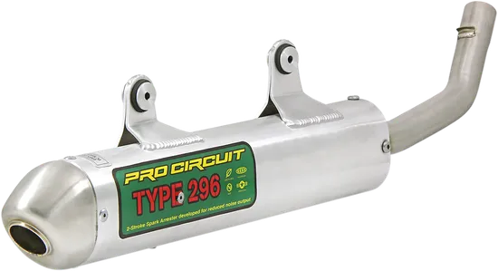 Pro Circuit Type 296 Exhaust Spark Arrestor Silencer