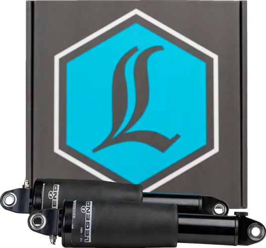 Legend AIR-A Adjustable AIR Shocks Suspension Black Handlebar Control