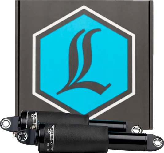 Legend AIR-A Adjustable AIR Shocks Suspension Black Handlebar Control