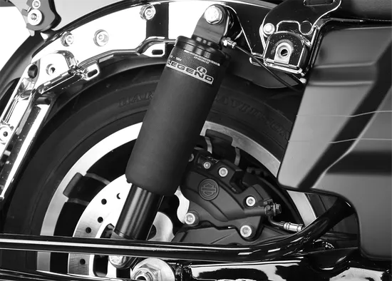 Legend AIR Adjustable Shocks Suspension Black Handlebar Control