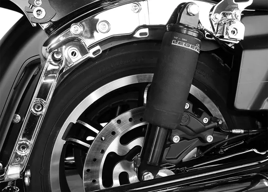 Legend AIR-A Adjustable AIR Shocks Suspension Black Handlebar Control