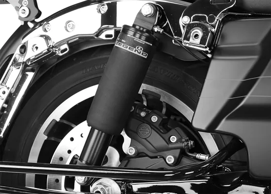 Legend AIR Adjustable Shocks Suspension Black Handlebar Control