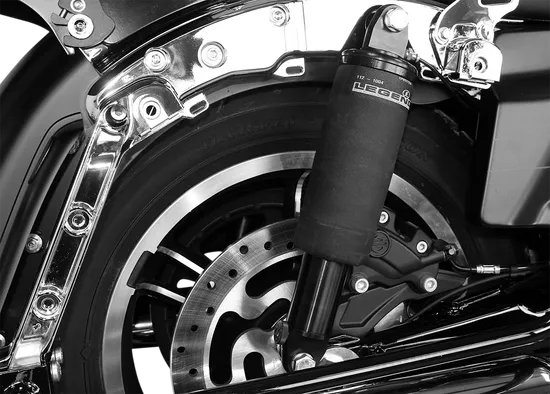 Legend AIR-A Adjustable AIR Shocks Suspension Black Handlebar Control