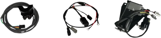 Legend AIR-A Adjustable AIR Shocks Suspension Black Handlebar Control