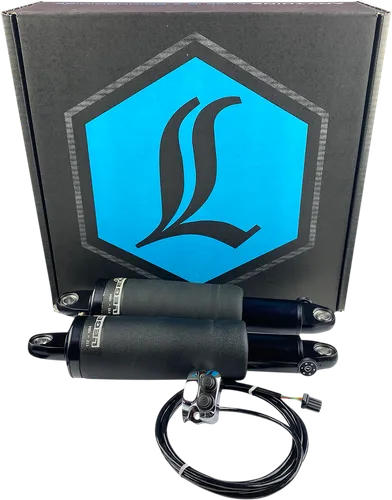 Legend AIR-A Adjustable AIR Shocks Suspension Chrome Handlebar Control