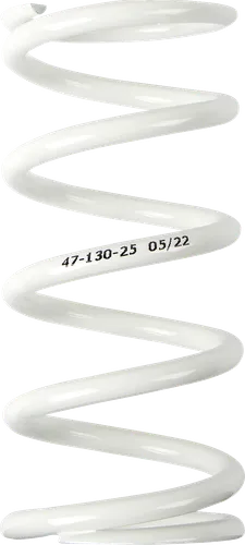 Moose White Rear Shock Spring 25n/mm