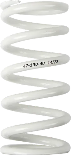 Moose White Rear Shock Spring 40n/mm