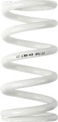 Moose White Rear Shock Spring 45n/mm