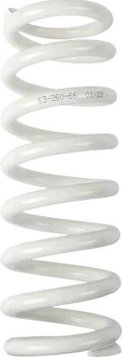 Moose White Rear Shock Spring 66n/mm