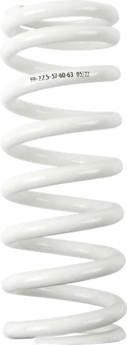 Moose White Rear Shock Spring 57n/mm