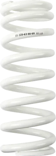 Moose White Rear Shock Spring 63n/mm