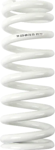 Moose White Rear Shock Spring 59n/mm