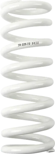 Moose White Rear Shock Spring 72n/mm