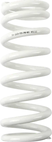 Moose White Rear Shock Spring 75 78 81n/mm