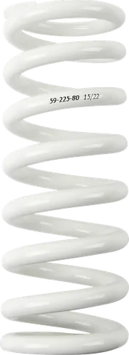 Moose White Rear Shock Spring 80n/mm