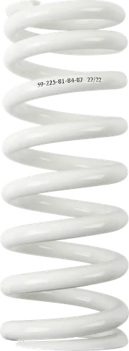 Moose White Rear Shock Spring 81n/mm