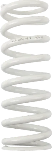 Moose White Rear Shock Spring 63n/mm