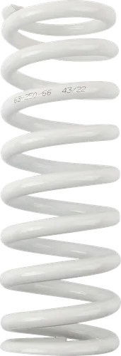 Moose White Rear Shock Spring 66n/mm