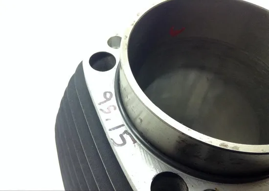 Engine Cylinder Jug Rear 2001 Harley Heritage Softail Classic EFI 1521 8