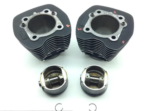 Engine Cylinder Jug Rear 2001 Harley Heritage Softail Classic EFI 1521 1