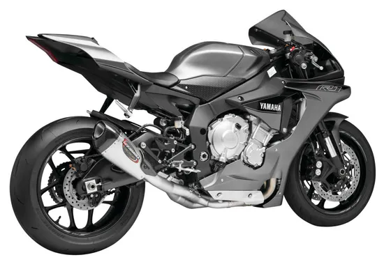 Yoshimura Alpha T Race 3/4 Slip On SS Exhaust Pipe Works Yamaha YZF R1 R1M