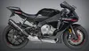 Yosh Alpha Signature Slip On CF Exhaust Pipe Yamaha YZF R1 R1M R1S