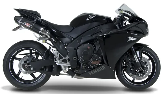 Yoshimura TRC-D Street Dual Slip On CF Exhaust Pipe Yamaha YZF R1