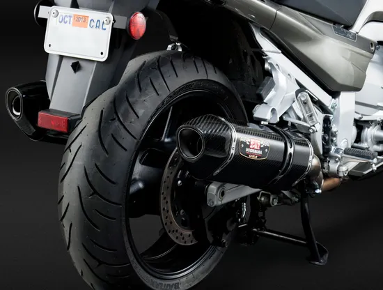 Yoshimura R-77 Signature Dual Slip On CF Exhaust Pipe