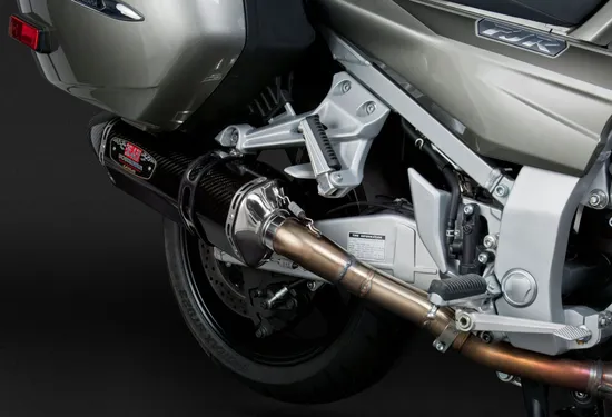 Yoshimura R-77 Signature Dual Slip On CF Exhaust Pipe