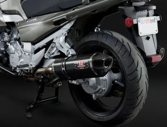 Yoshimura R-77 Signature Dual Slip On CF Exhaust Pipe