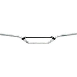 Moose Silver Aluminum Raptor Style Bend Handlebar 7/8in