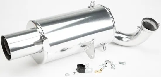 SLP Lightweight Silencer Exhaust Muffler Pipe Ceramic SAE