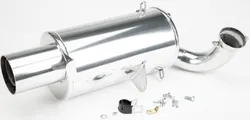 SLP Lightweight Silencer Exhaust Muffler Pipe Ceramic SAE