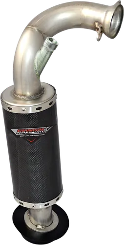 SLP Lightweight Silencer Exhaust Muffler Pipe Carbon Fiber