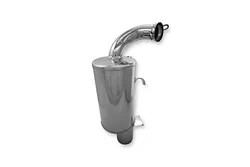 SLP Lightweight Silencer Exhaust Muffler Pipe Ceramic SAE
