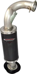 SLP Lightweight Silencer Exhaust Muffler Pipe Carbon Fiber