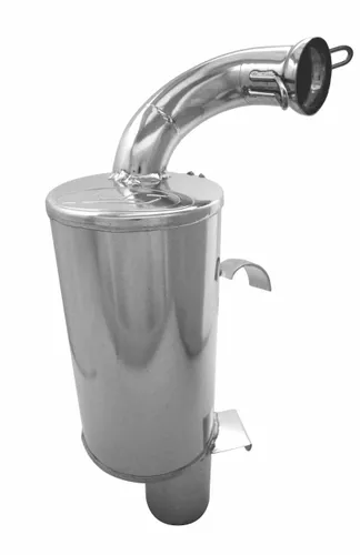 SLP Lightweight Silencer Exhaust Muffler Pipe Ceramic SAE