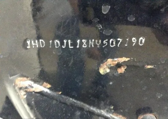 Main Frame Chassis CLN Ready To Go 1992 Harley Electra Ultra Classic FLHTCU 1489