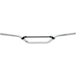 Moose Silver Aluminum ATV Race Bend Handlebar 7/8in