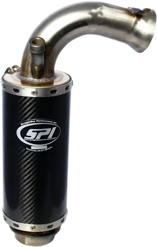 SLP Lightweight Silencer Exhaust Muffler Pipe Carbon Fiber