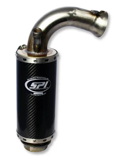 SLP Lightweight Silencer Exhaust Muffler Pipe Carbon Fiber