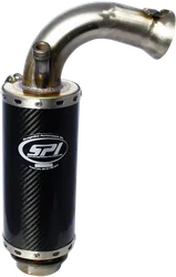 SLP Lightweight Silencer Exhaust Muffler Pipe Carbon Fiber
