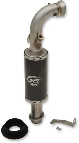 SLP Lightweight Silencer Exhaust Muffler Pipe Carbon Fiber