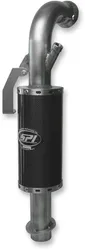 SLP Lightweight Silencer Exhaust Muffler Pipe Carbon Fiber