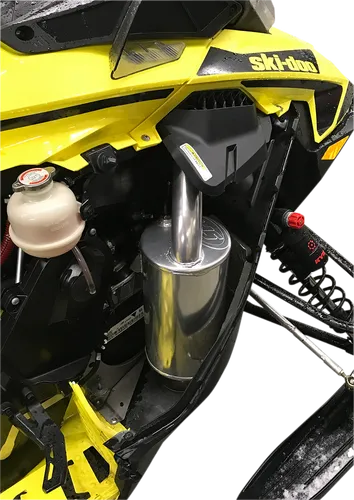 SLP Lightweight Silencer Exhaust Muffler Pipe Ceramic SAE