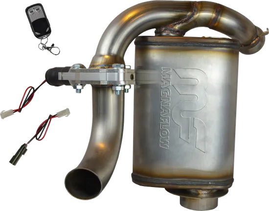 SLP Lightweight Silencer Exhaust Muffler Pipe SS Vari-Sound