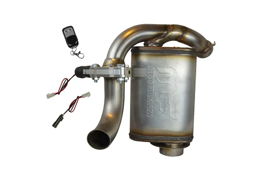 SLP Lightweight Silencer Exhaust Muffler Pipe SS Vari-Sound
